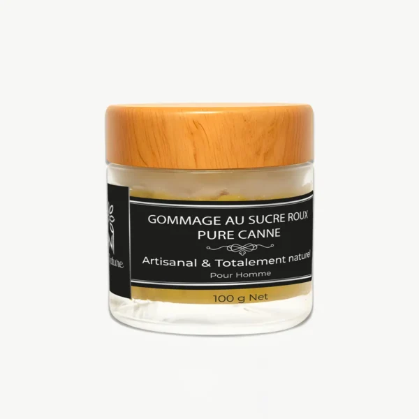 Gommage au sucre roux homme