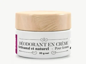 Déodorant en crème artisanal pour Femme