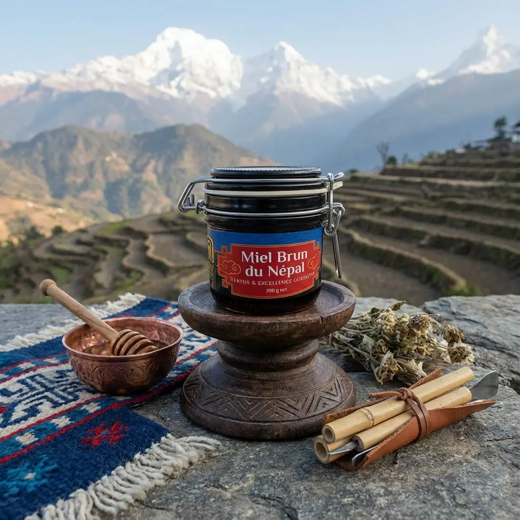 Miel brun du Népal - Image 2