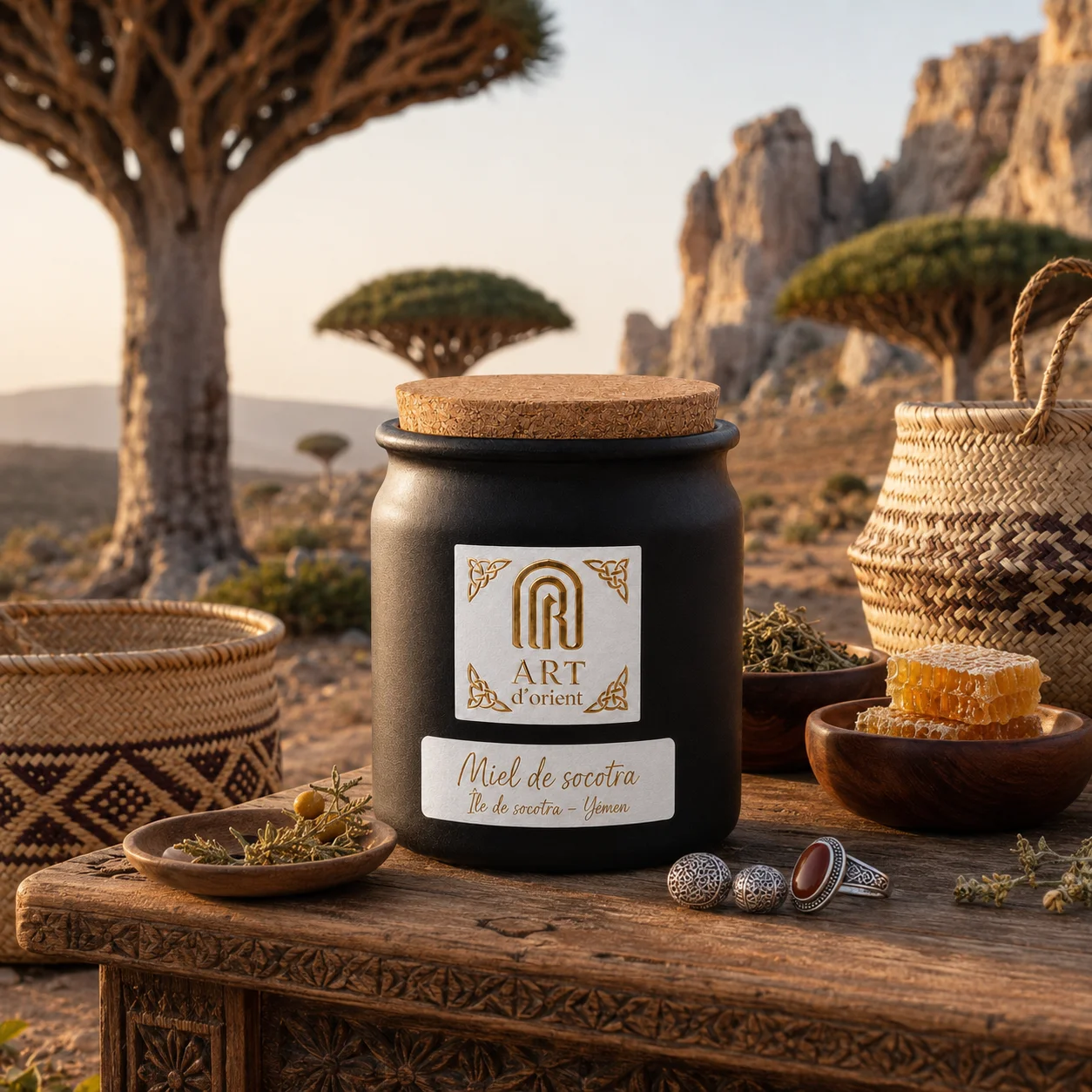Miel de Socotra au Yémen