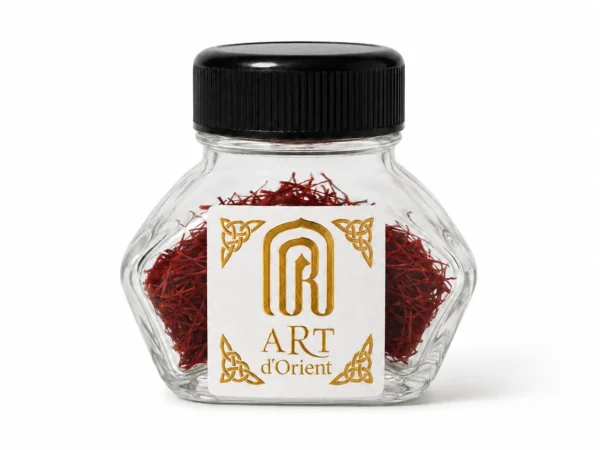 Flacon de safran du Cachemire Grade A (Inde), Artdeluxe Paris