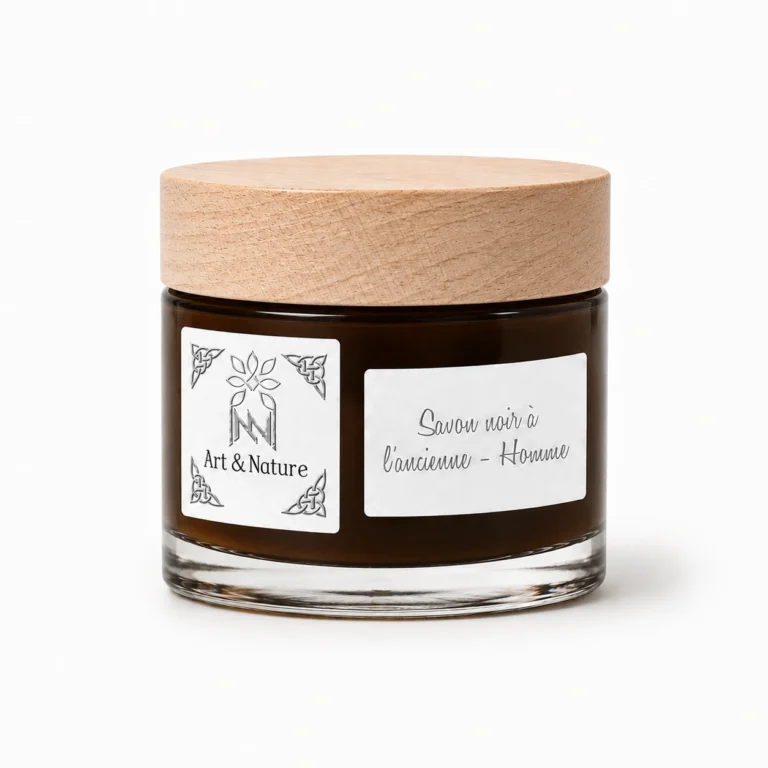 Savon Noir Artisanal Homme